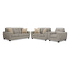 Carolina Sofa, Loveseat and Chair Set - Brown