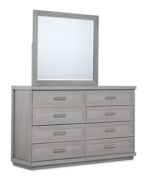 Fresh Perspective Cascade 8-Drawer Dresser - Dovetail Grey