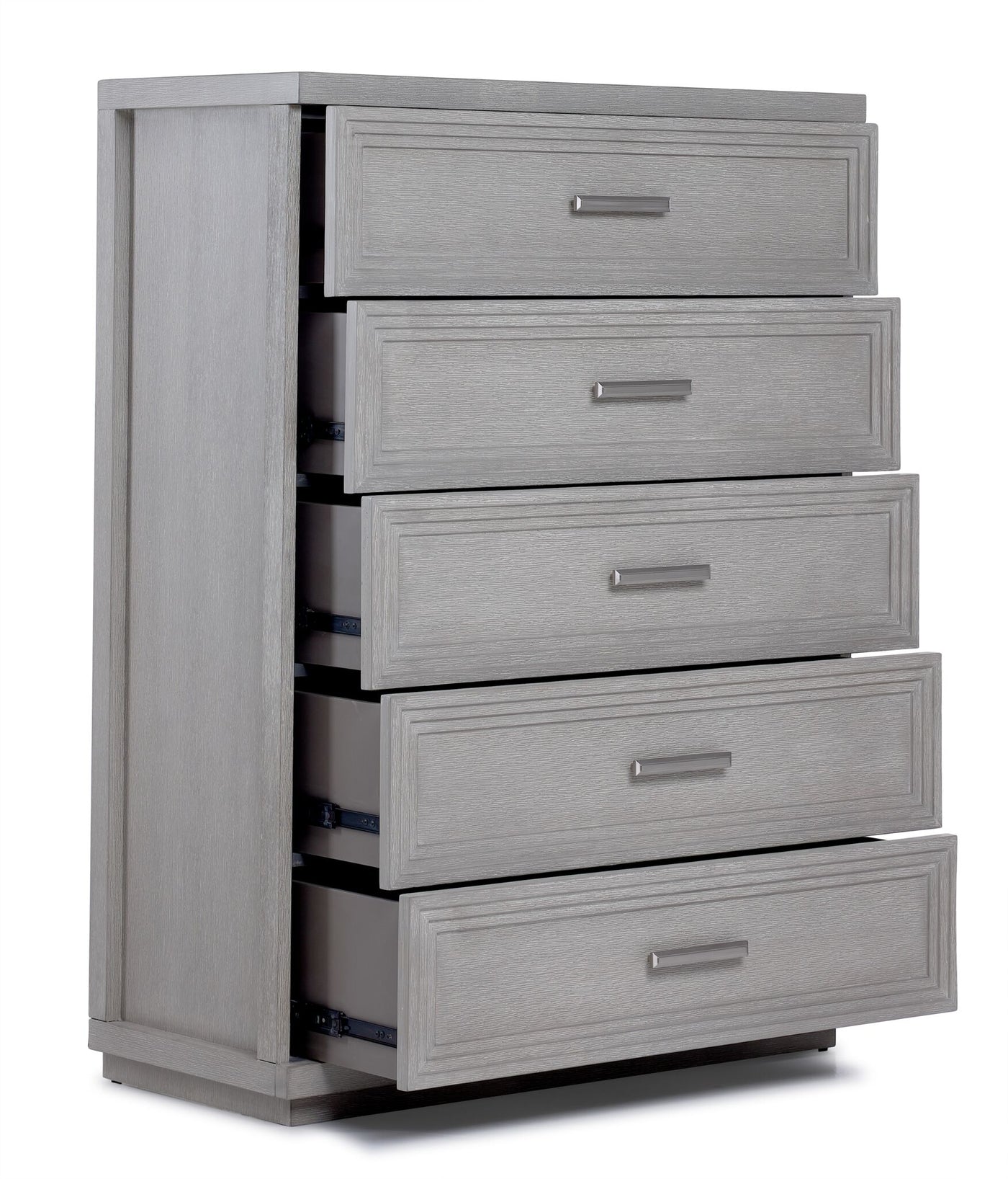 Fresh Perspective Cascade 5-Drawer Chest - Dovetail Grey