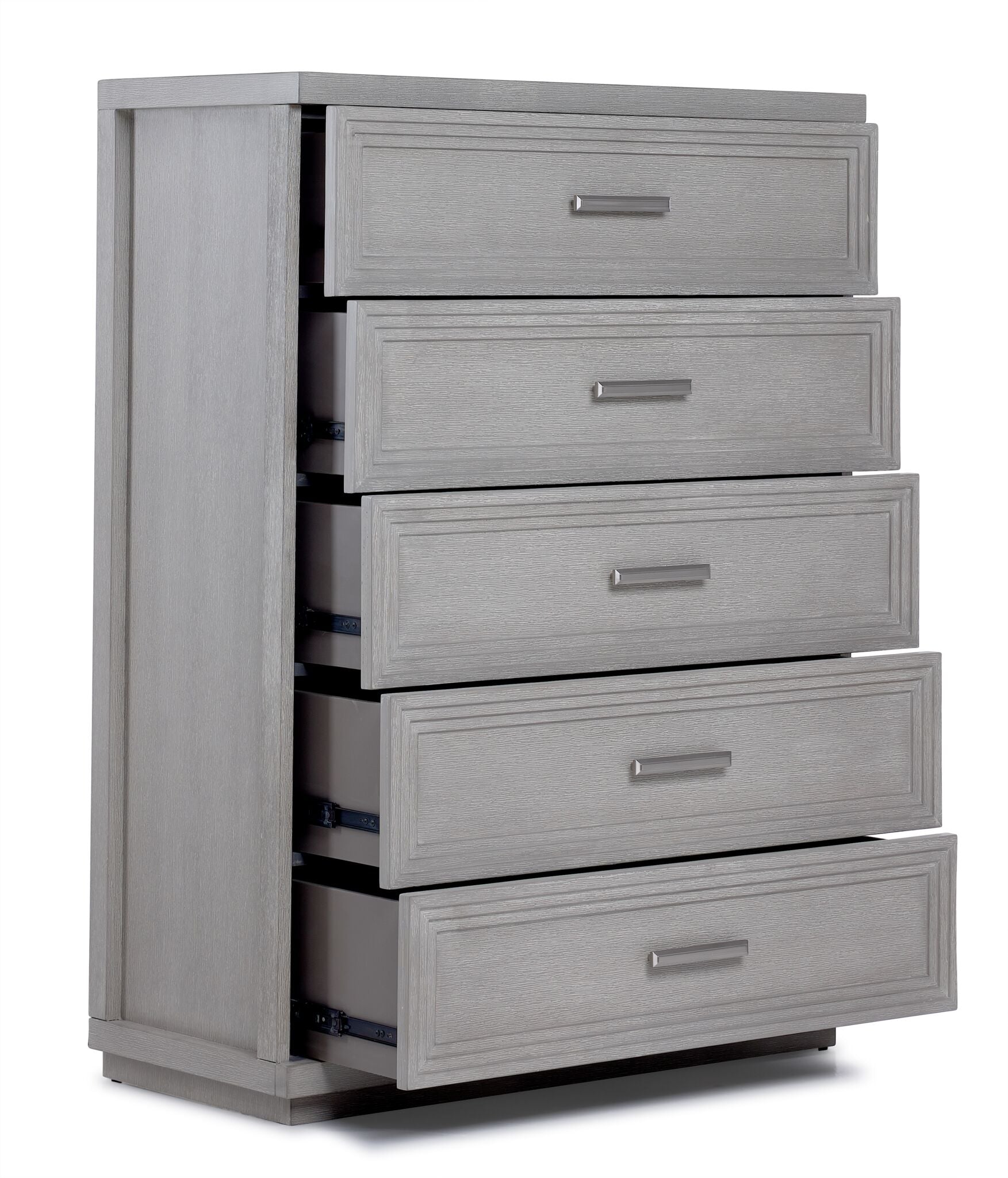 Fresh Perspective Cascade 5-Drawer Chest - Dovetail Grey