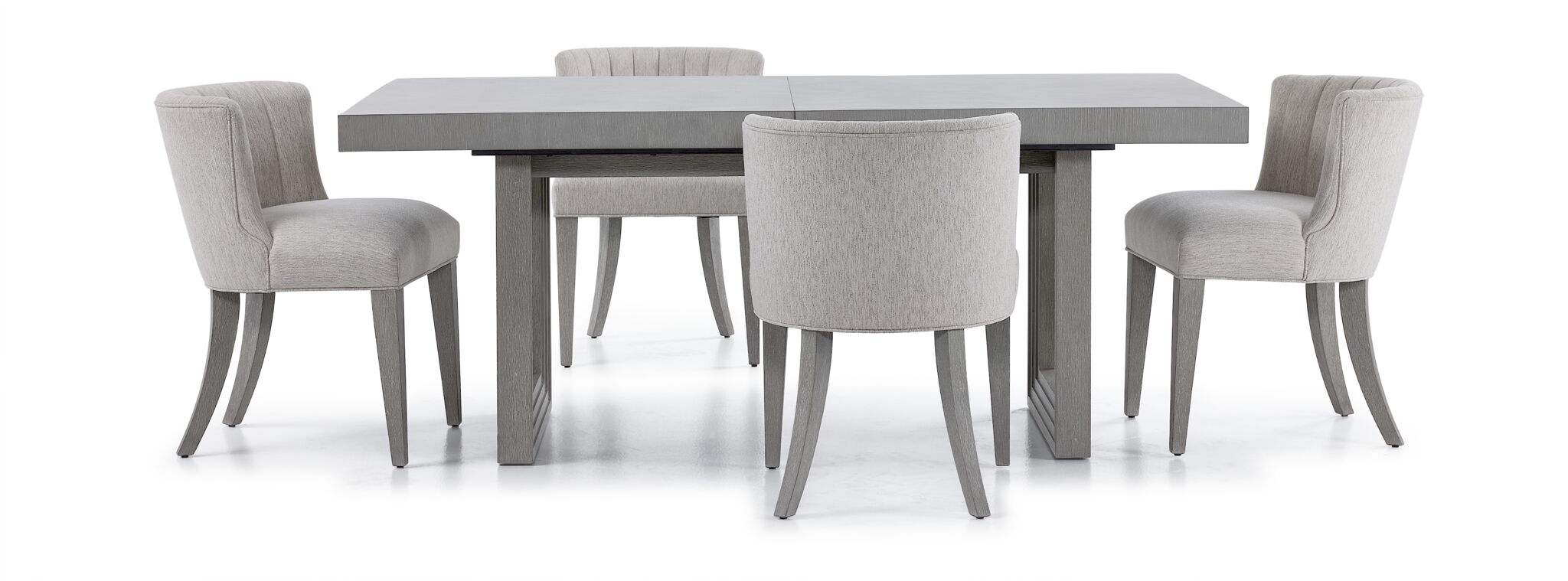Fresh Perspective Cascade 5-Piece Extendable Dining Set - Dovetail Grey
