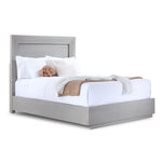 Fresh Perspective Cascade 3-Piece King Panel Bed - Dovetail Grey