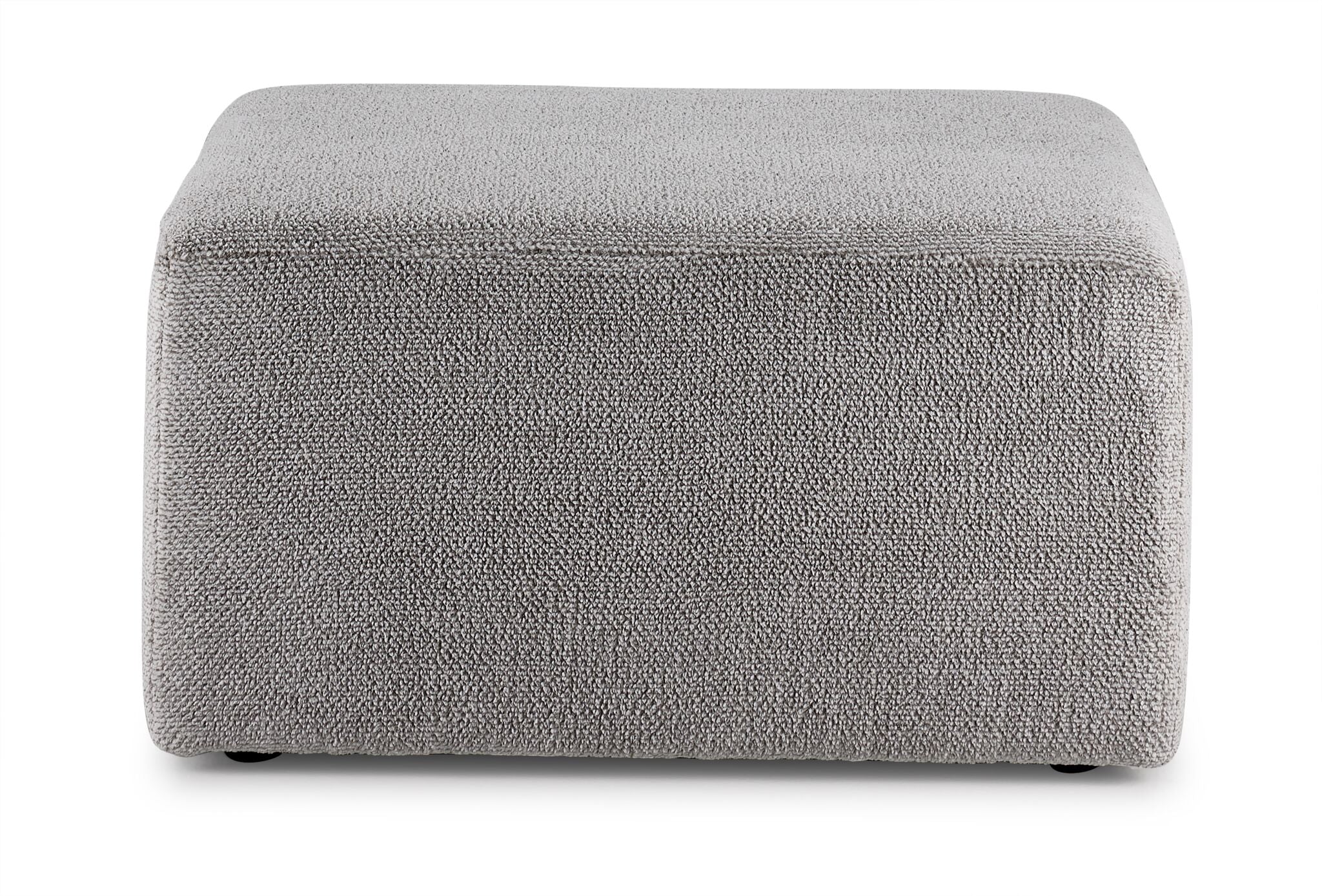 Celeste Square Ottoman - Snoopy Grey