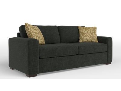 Celeste Queen Sofa Bed with Innerspring Mattress - Bondi Dark Grey