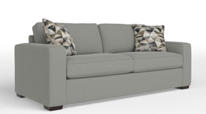 Celeste Queen Sofa Bed with Innerspring Mattress - Jacob Light Grey
