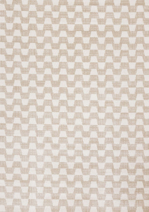 Gentle Wave 5'3" x 7'7" Wavy Line Area Rug - Beige, Cream