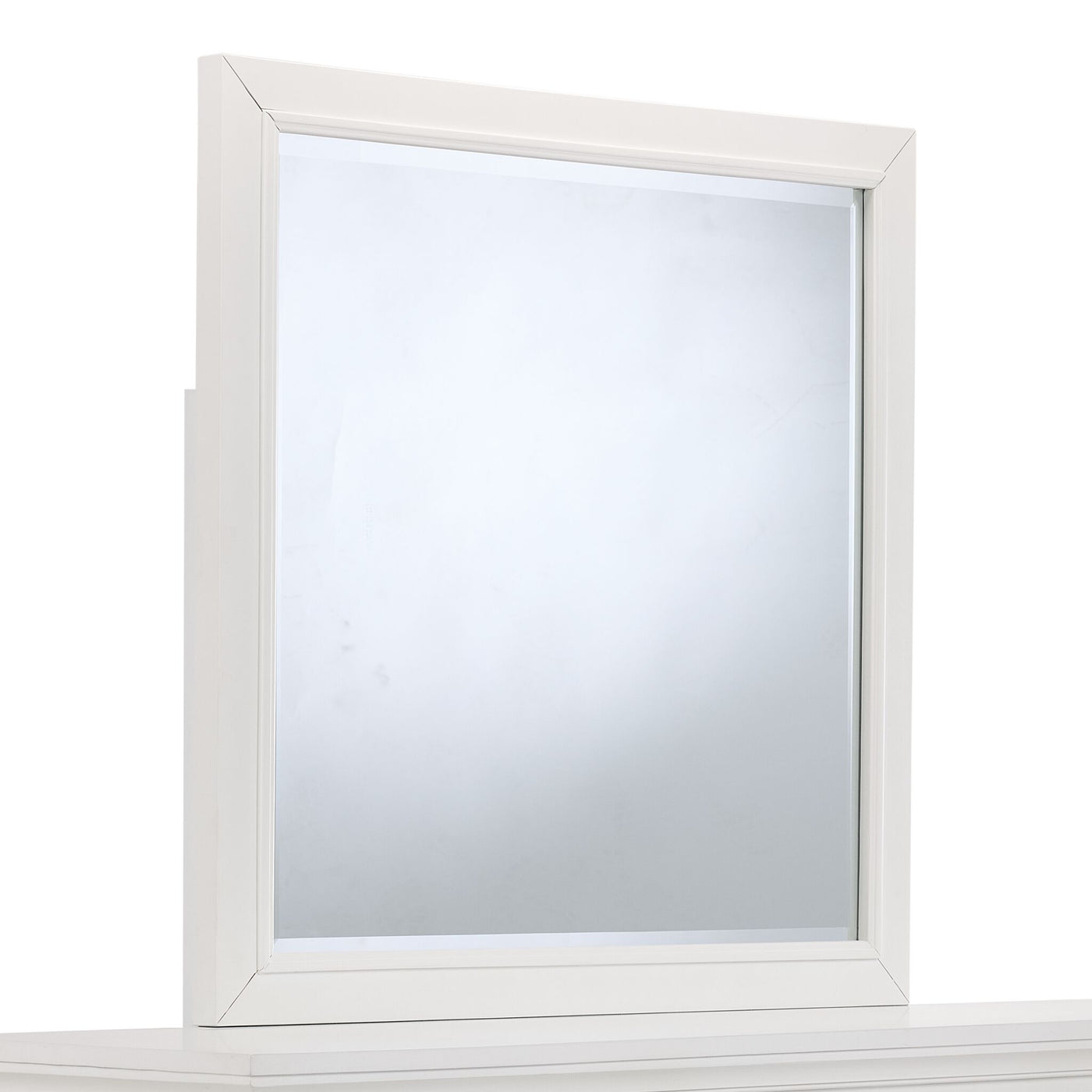 Charleston Mirror- Dove White