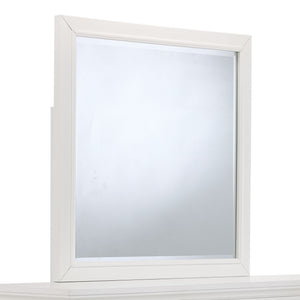 Charleston Mirror- Dove White