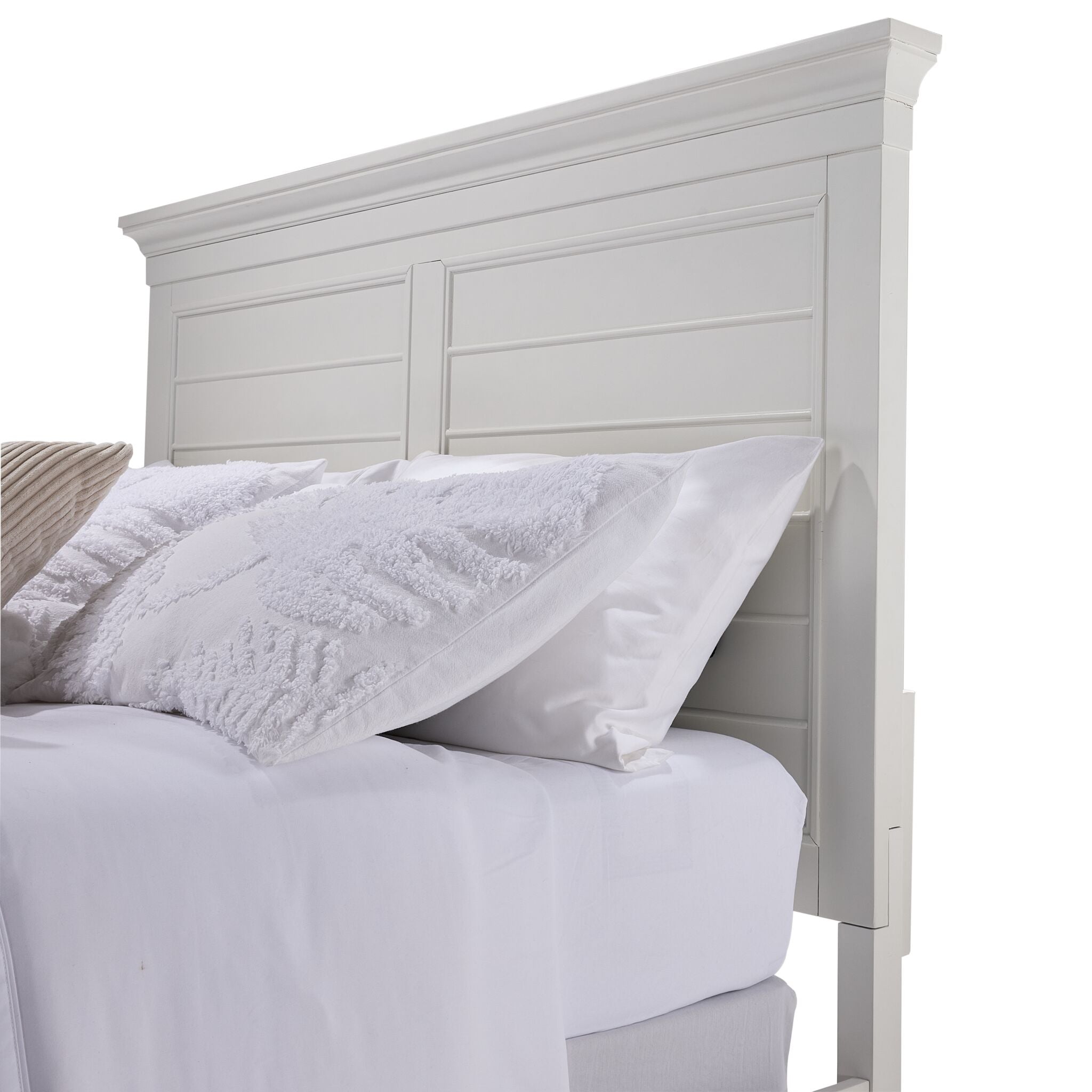 Charleston 3 - Piece Queen Storage Bed - Dove White