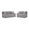Charlotte Sofa and Loveseat Set - Air