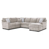 Charlotte 4-Piece Sectional with Right-Facing Chaise - Air