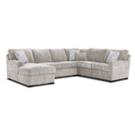 Charlotte 4-Piece Sectional with Left-Facing Chaise - Air