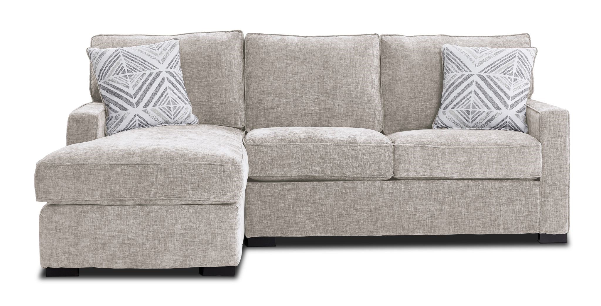 Charlotte 2-Piece Sectional with Left-Facing Chaise -Sand