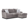 Charlotte 2-Piece Sectional with Right-Facing Chaise - Smoke