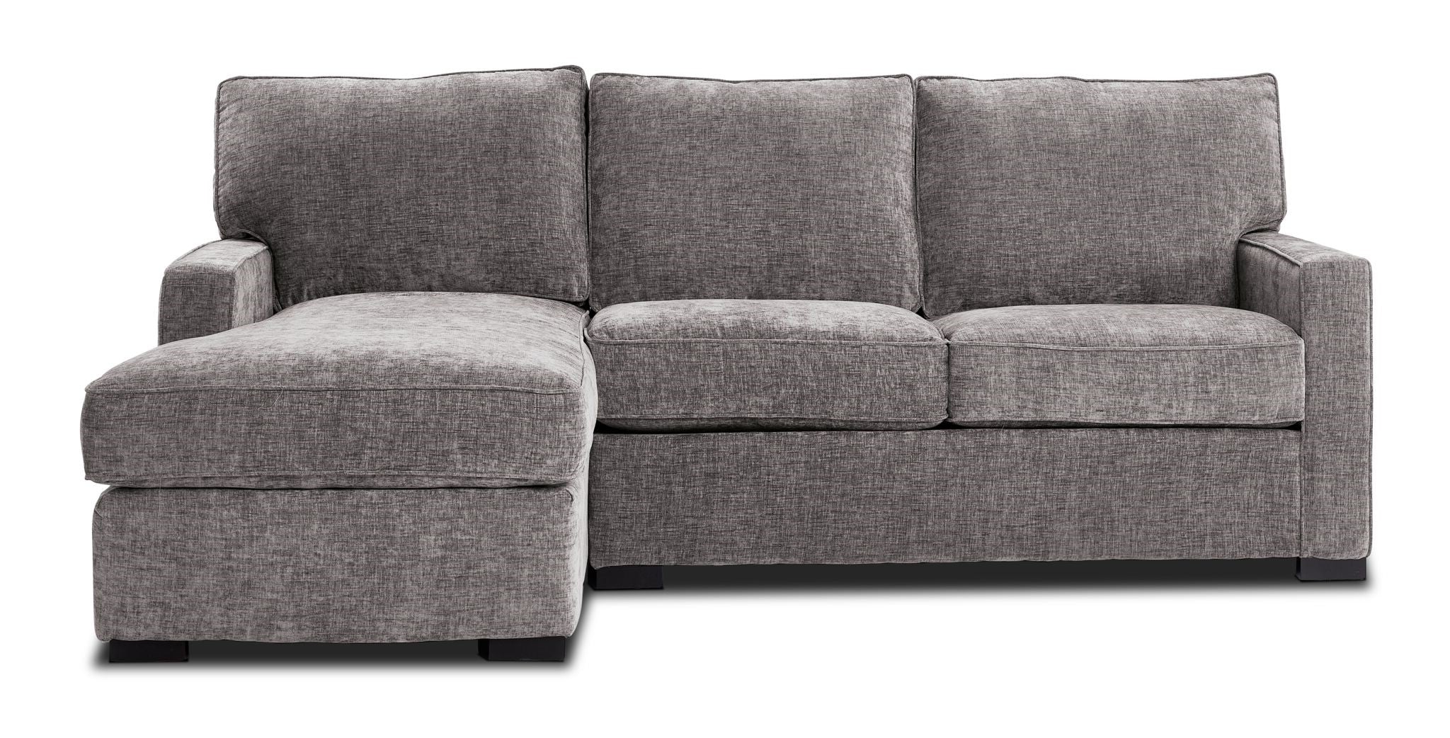Charlotte 2-Piece Sectional with Left-Facing Chaise - Smoke