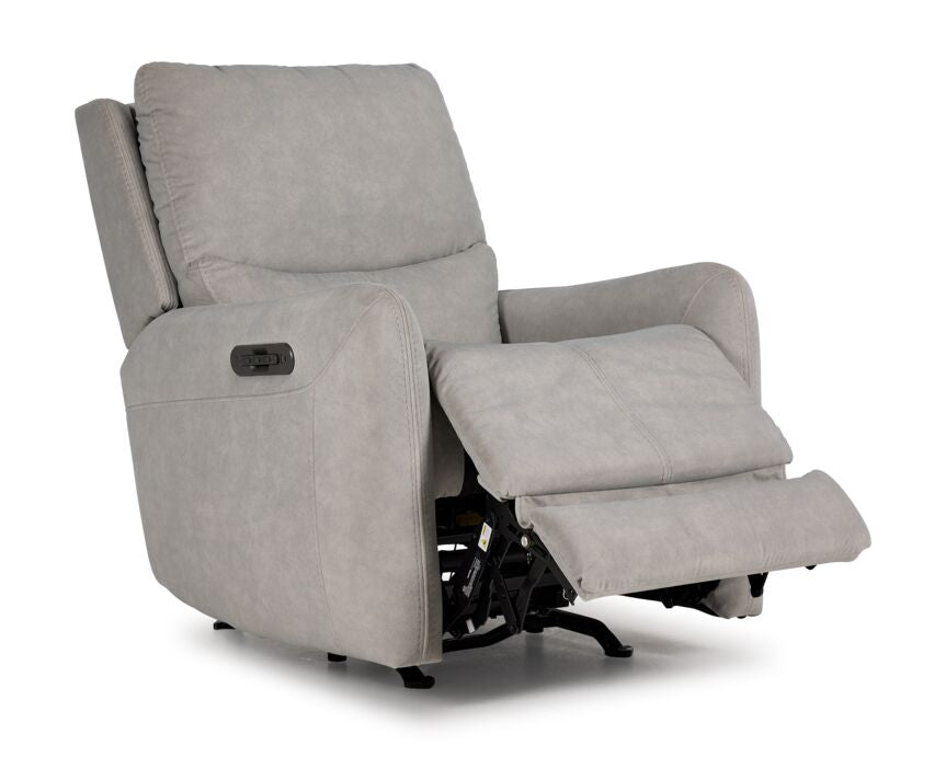 Chase Power Rocker Recliner - Grey