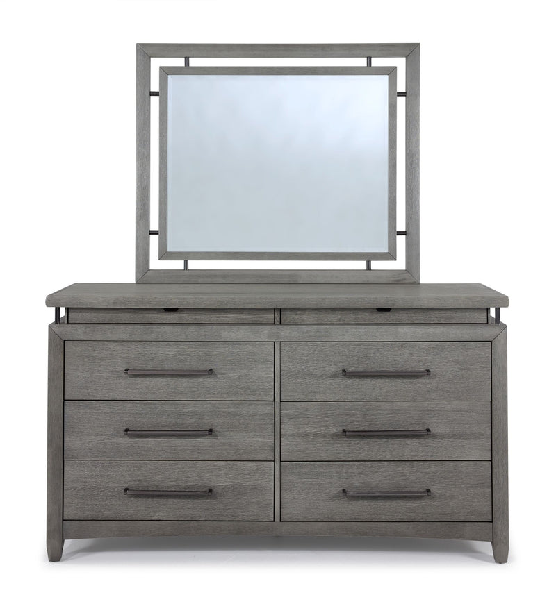 Chelsea 6-Drawer Dresser - Grey | Leon's