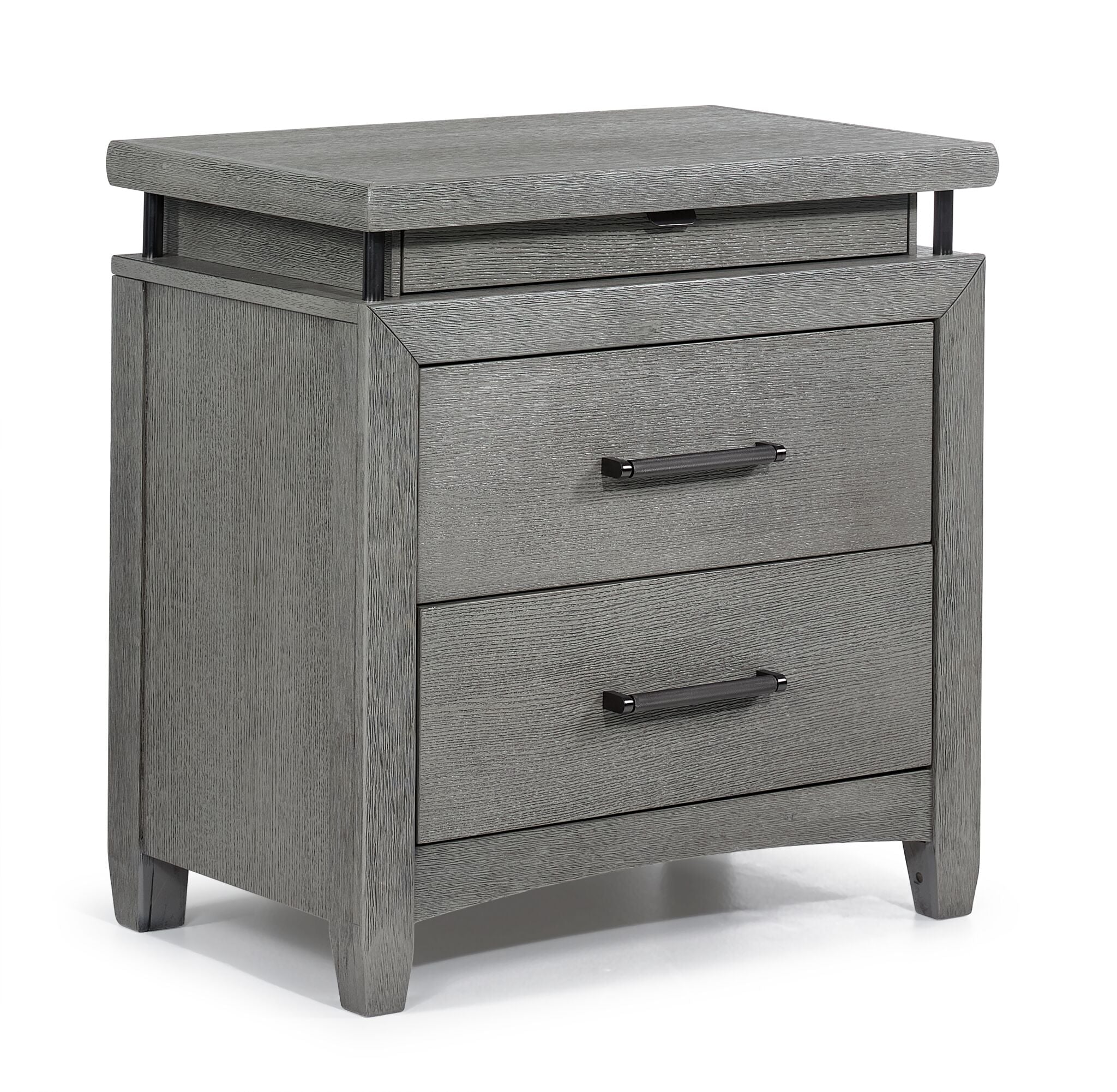 Chelsea 6-Piece King Storage Bed - Grey