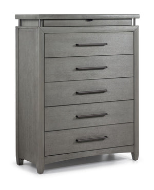 Chelsea 5-Drawer Chest - Grey