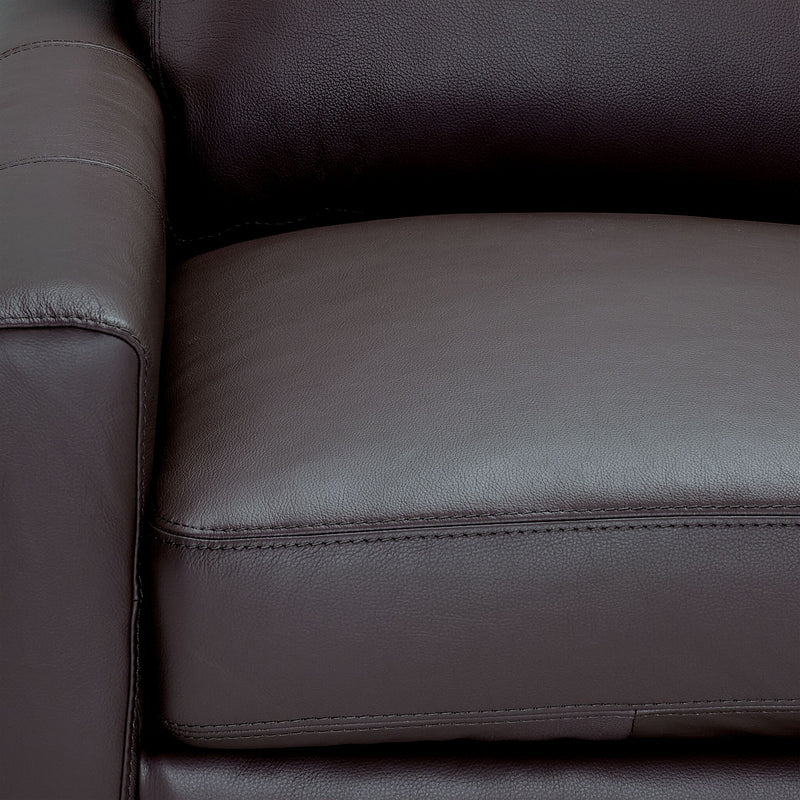 Chito Leather Sofa - Mocha | Leon's