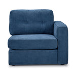 Feeling Connected - Connex 3-Piece Modular Chair with Storage Console - Blue