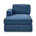 Feeling Connected - Connex 5-Piece Modular Sectional with Consoles - Blue