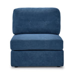 Feeling Connected - Connex 6-Piece Modular Sectional with Drawer Console - Blue