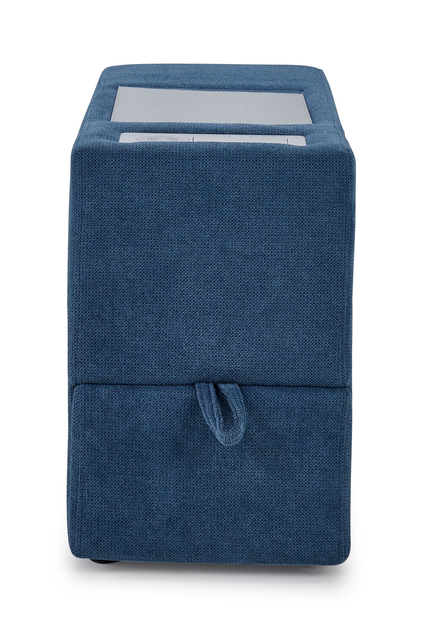 Feeling Connected - Connex 6-Piece Modular Sectional with Drawer Console - Blue