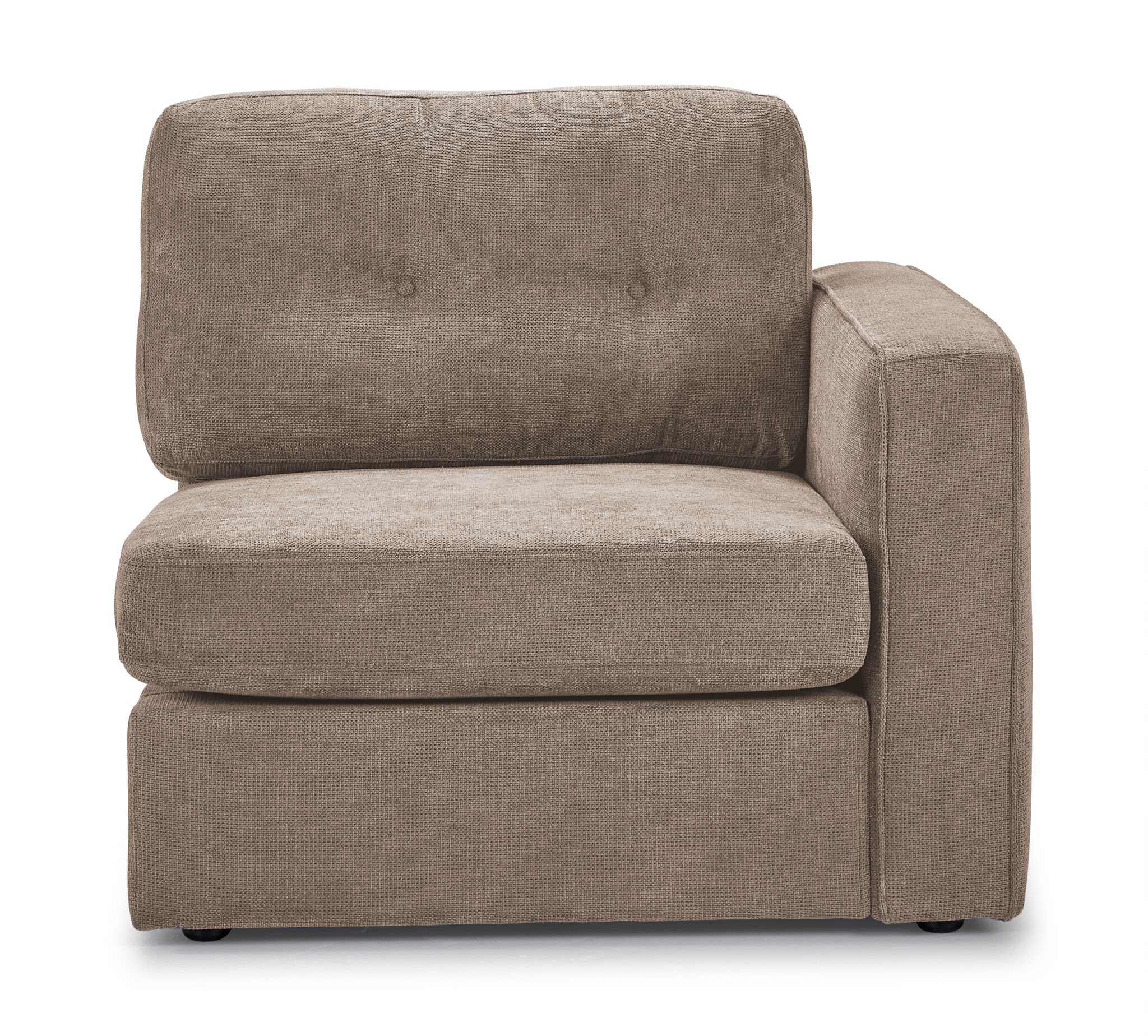 Feeling Connected - Connex 3-Piece Modular Chair with Storage Console - Beige