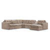 Feeling Connected - Connex 6-Piece Modular Sectional with Storage Console - Beige