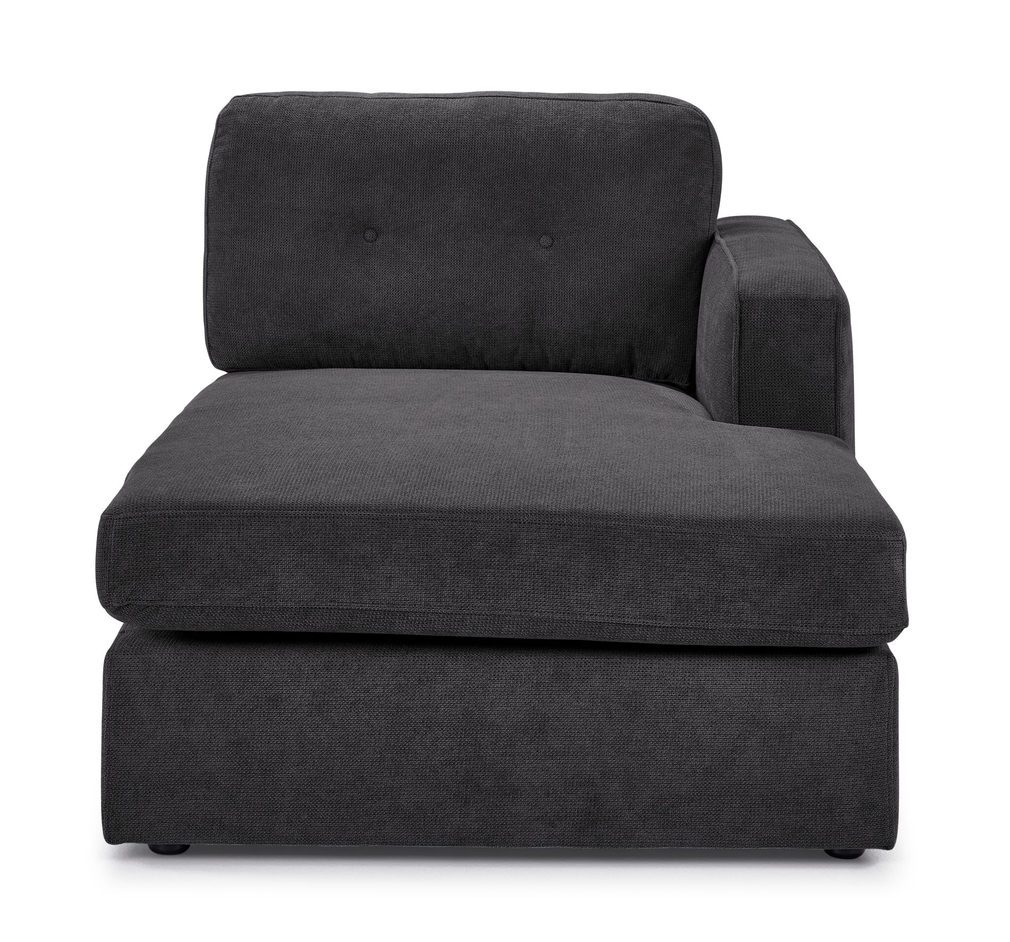 Feeling Connected - Connex 6-Piece Modular Sectional with Storage Console - Dark Grey