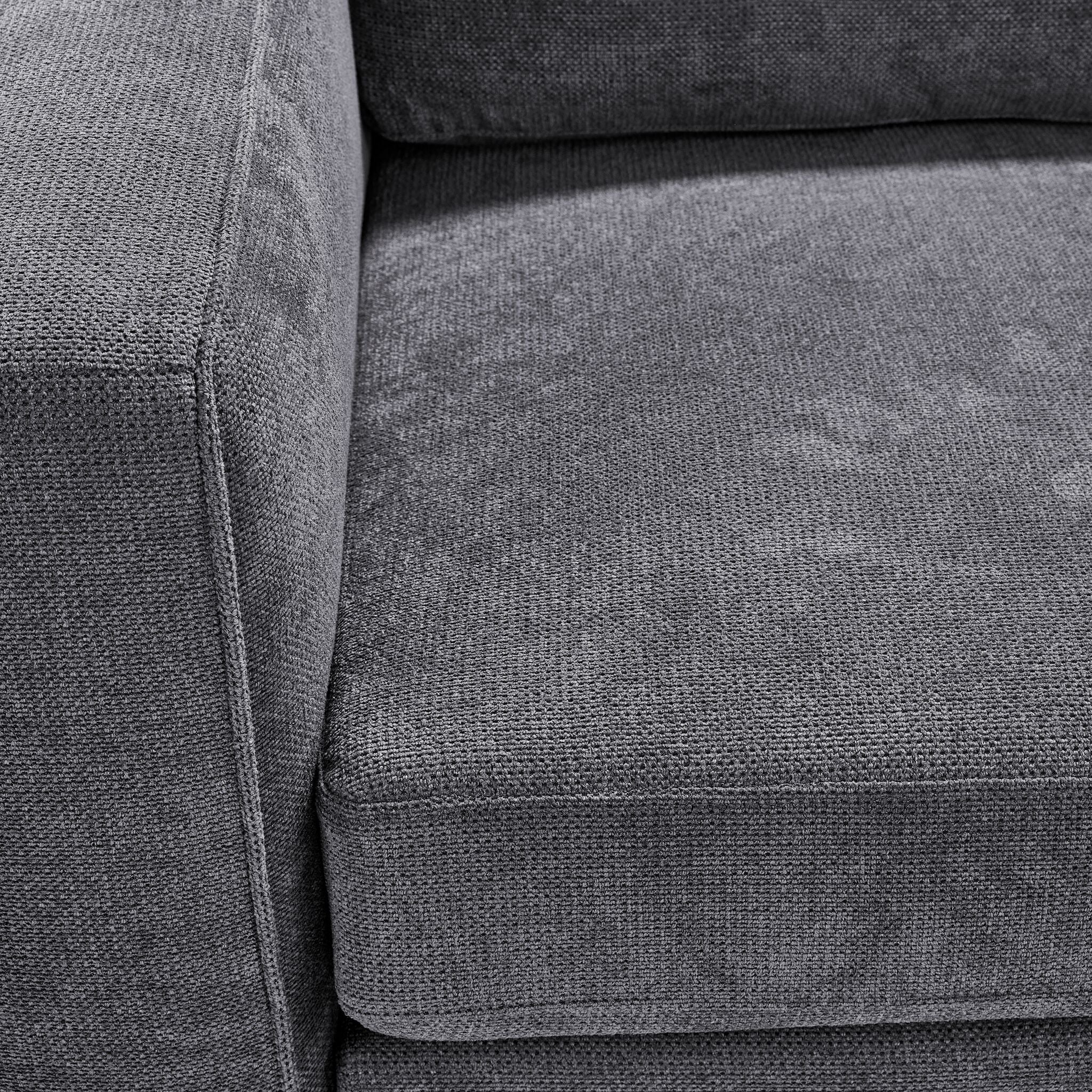 Feeling Connected - Connex 5-Piece Modular Sectional - Light Grey