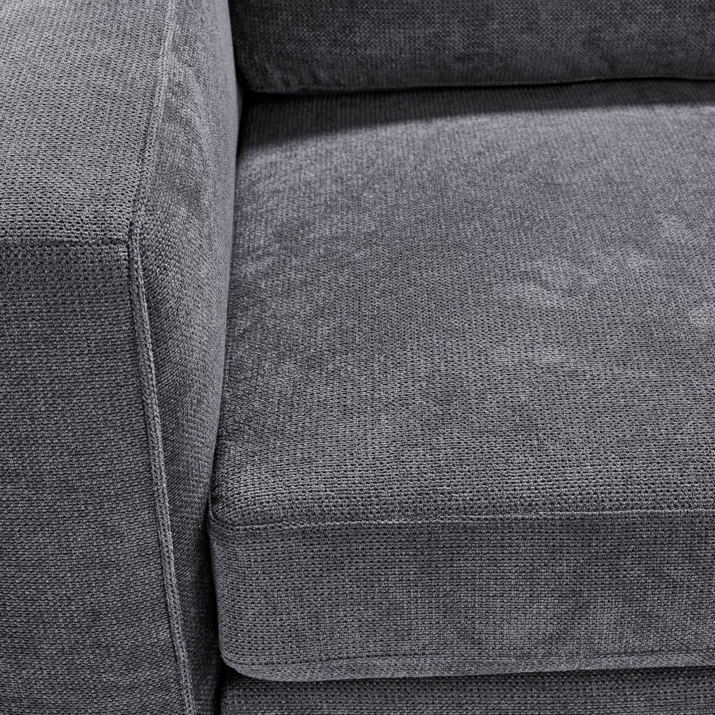 Feeling Connected - Connex 5-Piece Modular Sectional with Consoles - Light Grey