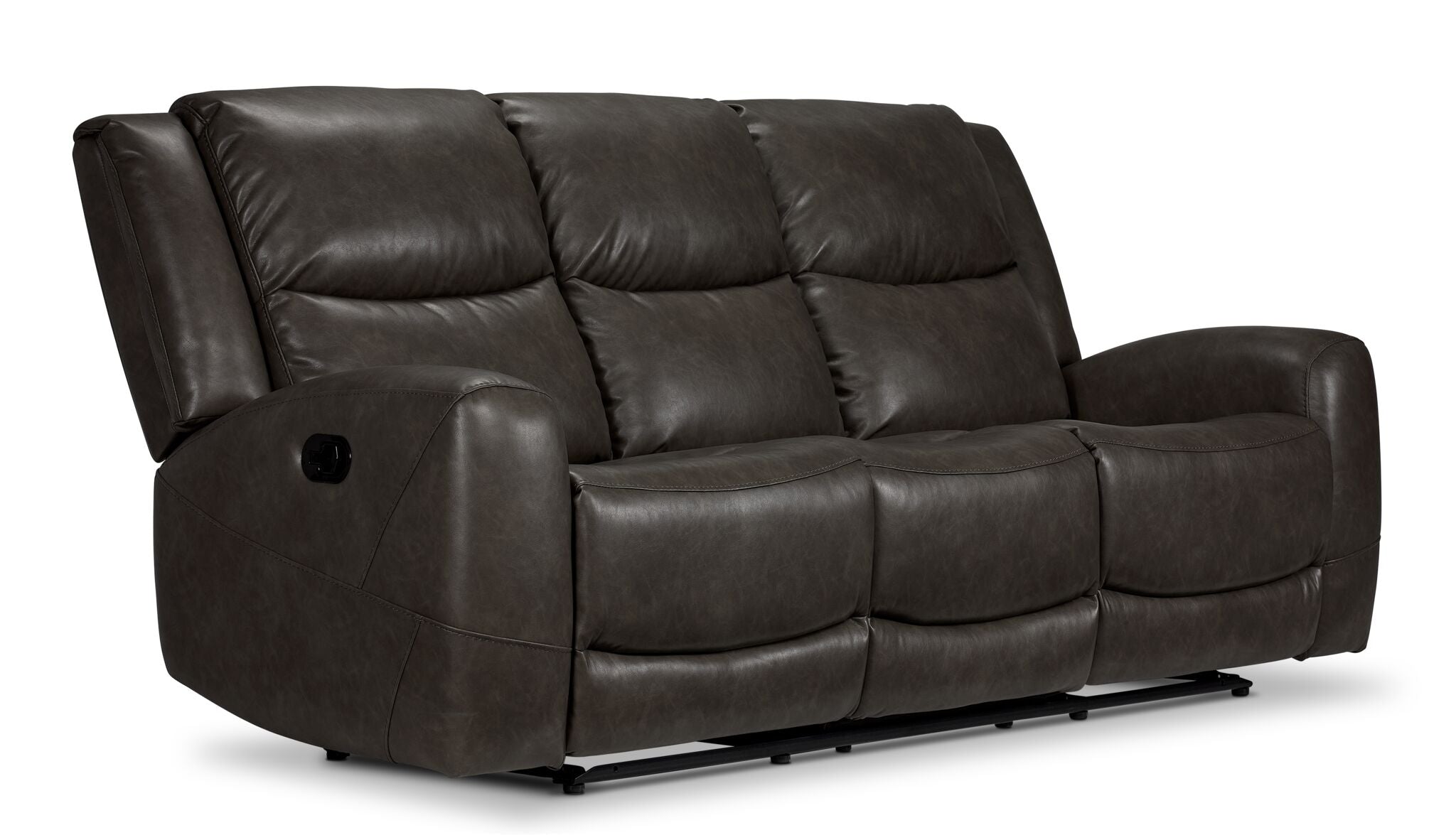 Copley Reclining Sofa and Loveseat Set - Slate