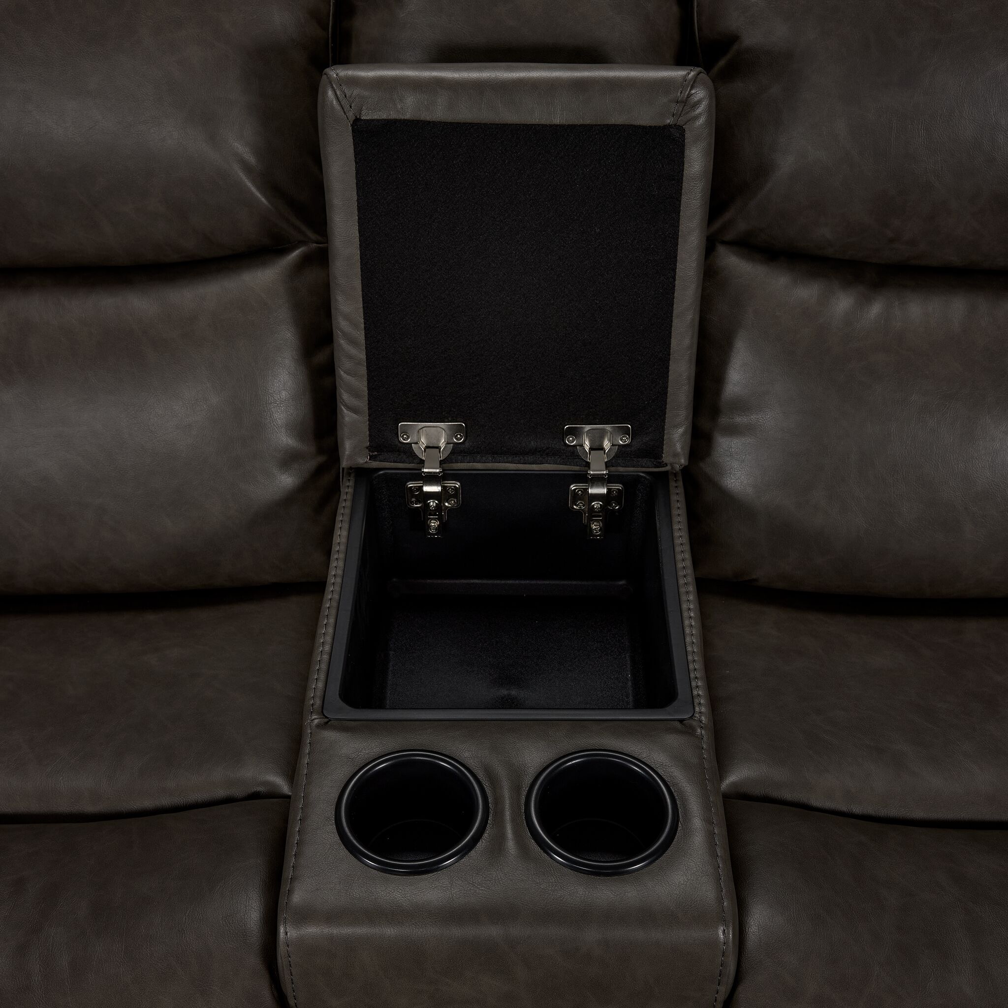 Copley Reclining Sofa and Loveseat Set - Slate