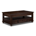 Corbel 48" Lift Top Coffee Table - Espresso