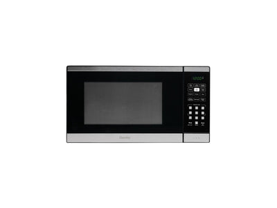 Danby Black and Stainless Steel Countertop Microwave (1.1 Cu.Ft.) - DBMW1126BBS