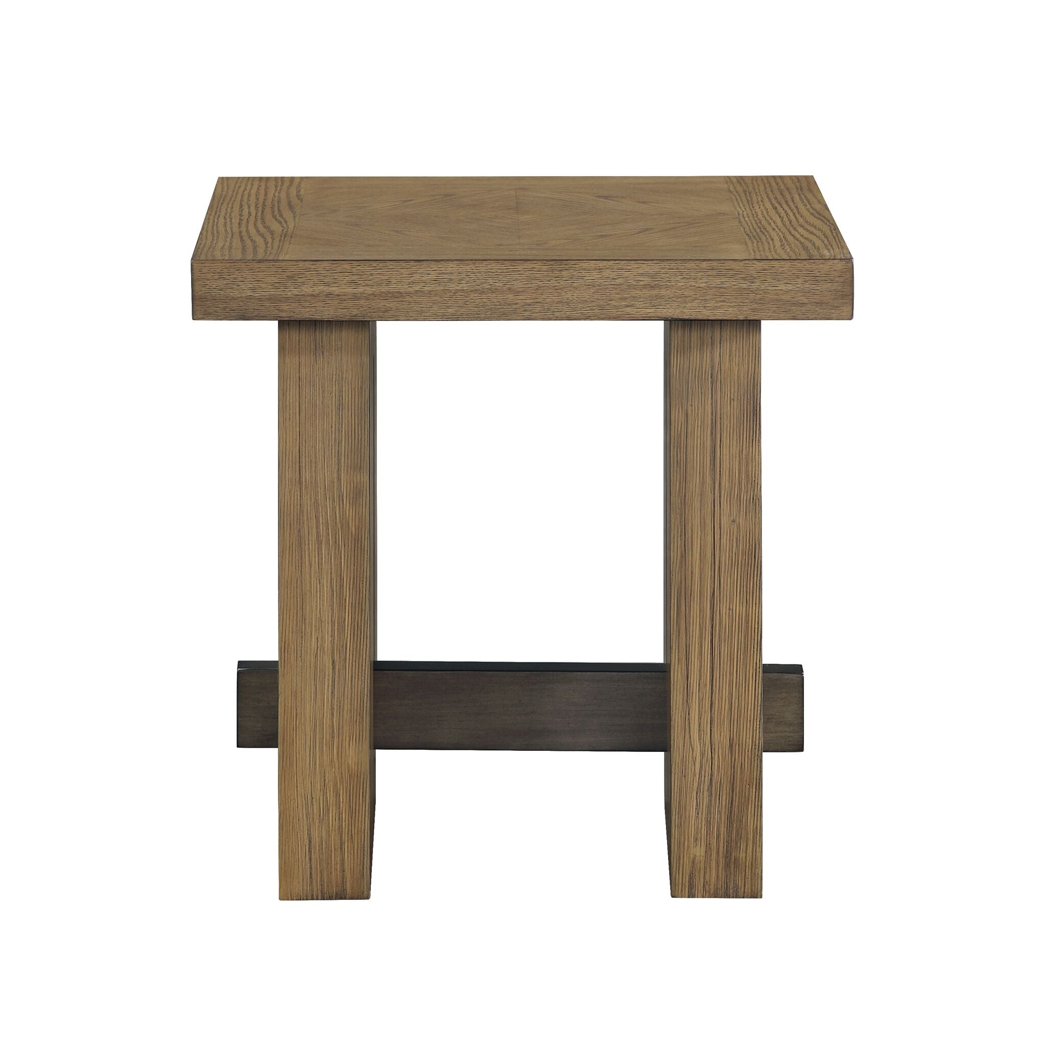 Deacon 19.75" End Table - Two-Tone Oak