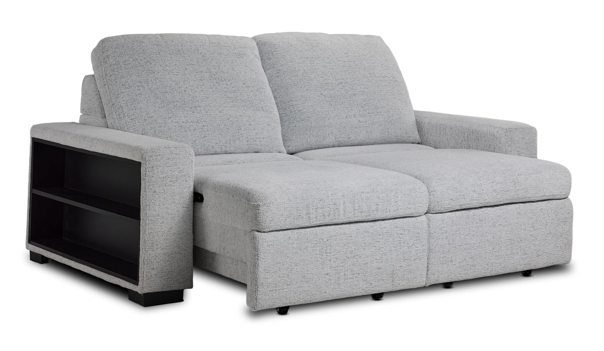 Delphine Power Slide-Out Sofa Bed - Off White
