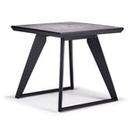 Drake 21.75" End Table - Black, Grey