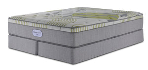 In Full Bloom - BeautySleep Max Drift Euro Top Medium Queen Mattress and Split Boxspring Set