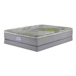 In Full Bloom - BeautySleep Max Drift Euro Top Medium Queen Mattress and Low Profile Boxspring Set