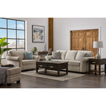 Duffield Sofa and Chair and a Half Set - Sutton Light Beige