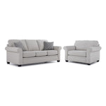 Duffield Sofa and Chair and a Half Set - Sutton Light Beige