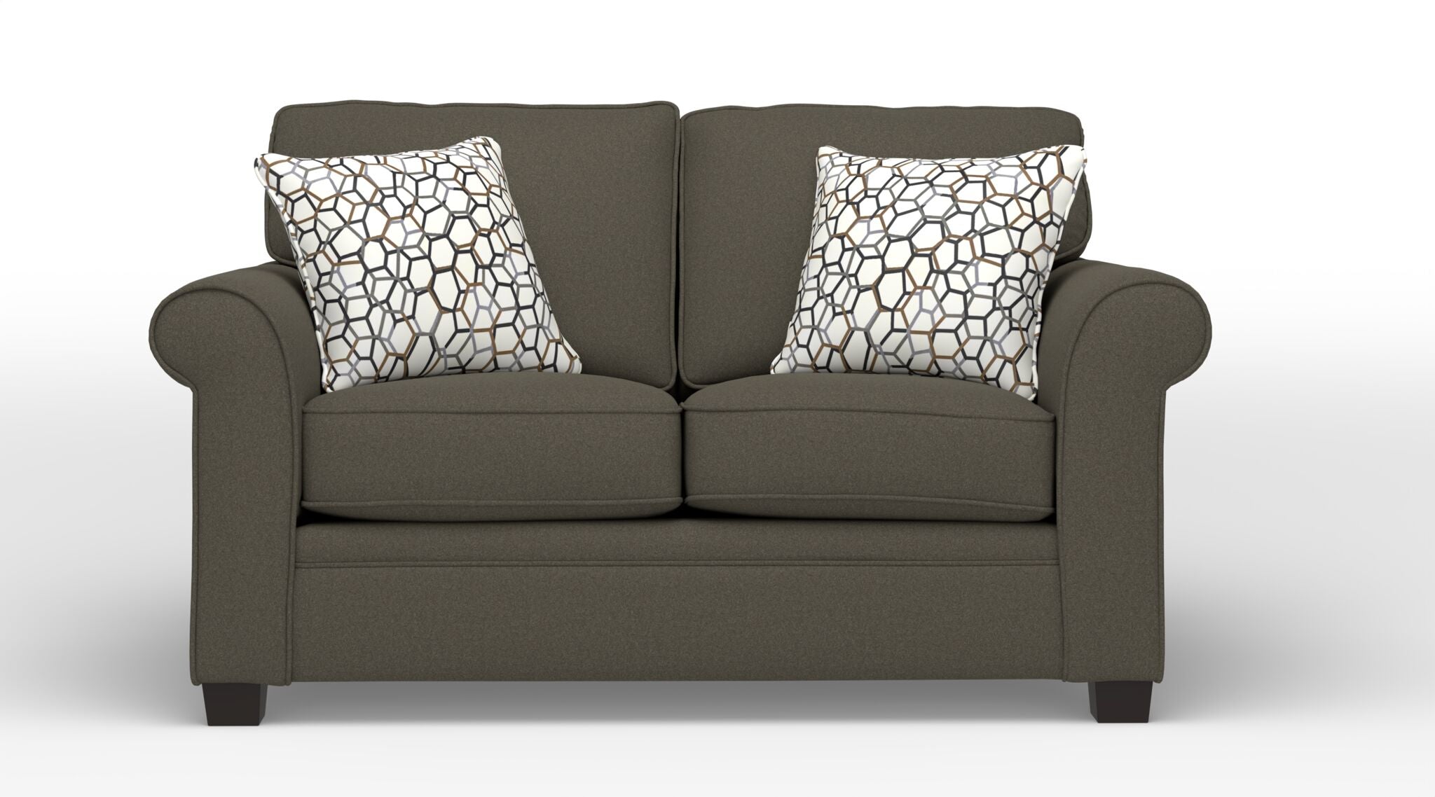 Duffield Loveseat - Arlo Brown