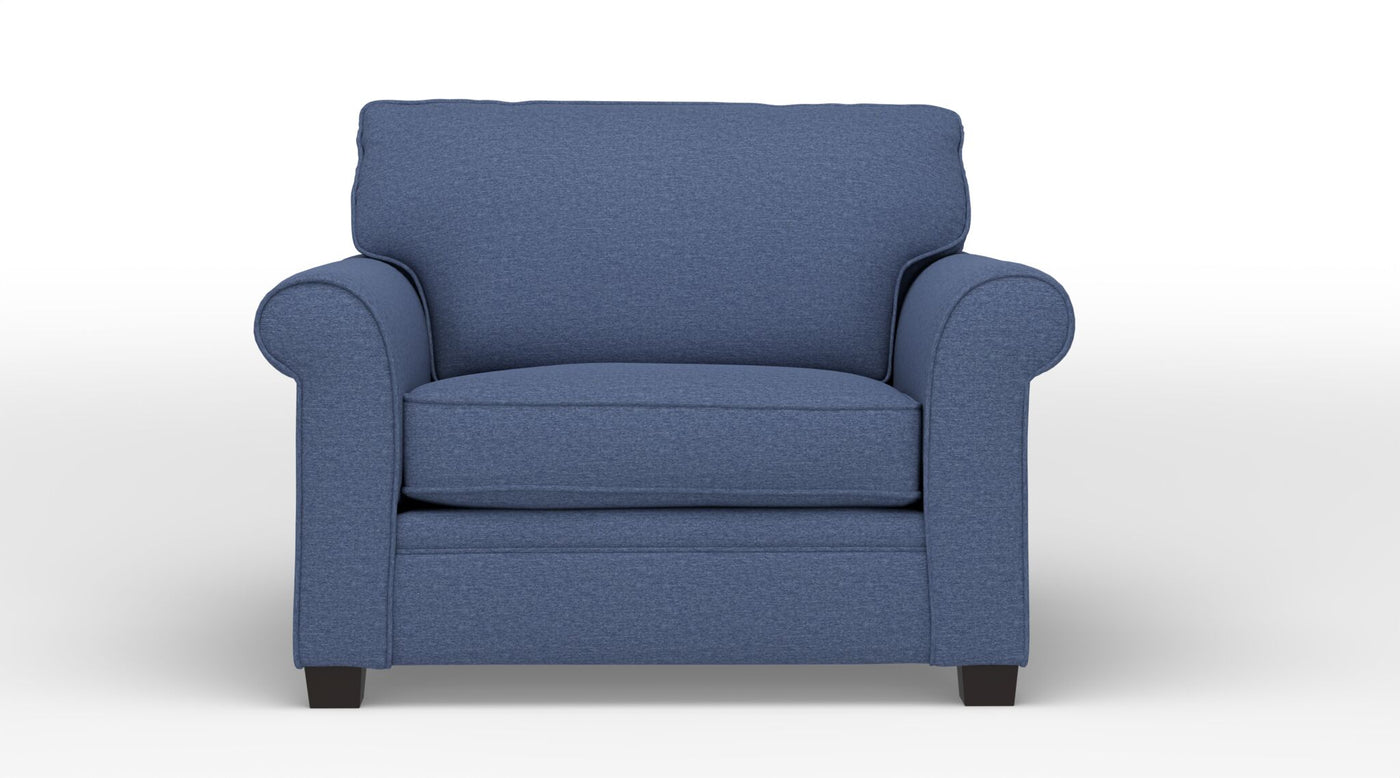 Duffield Chair and a half - Cabana Blue
