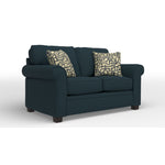 Duffield Loveseat - Dexter Dark Blue