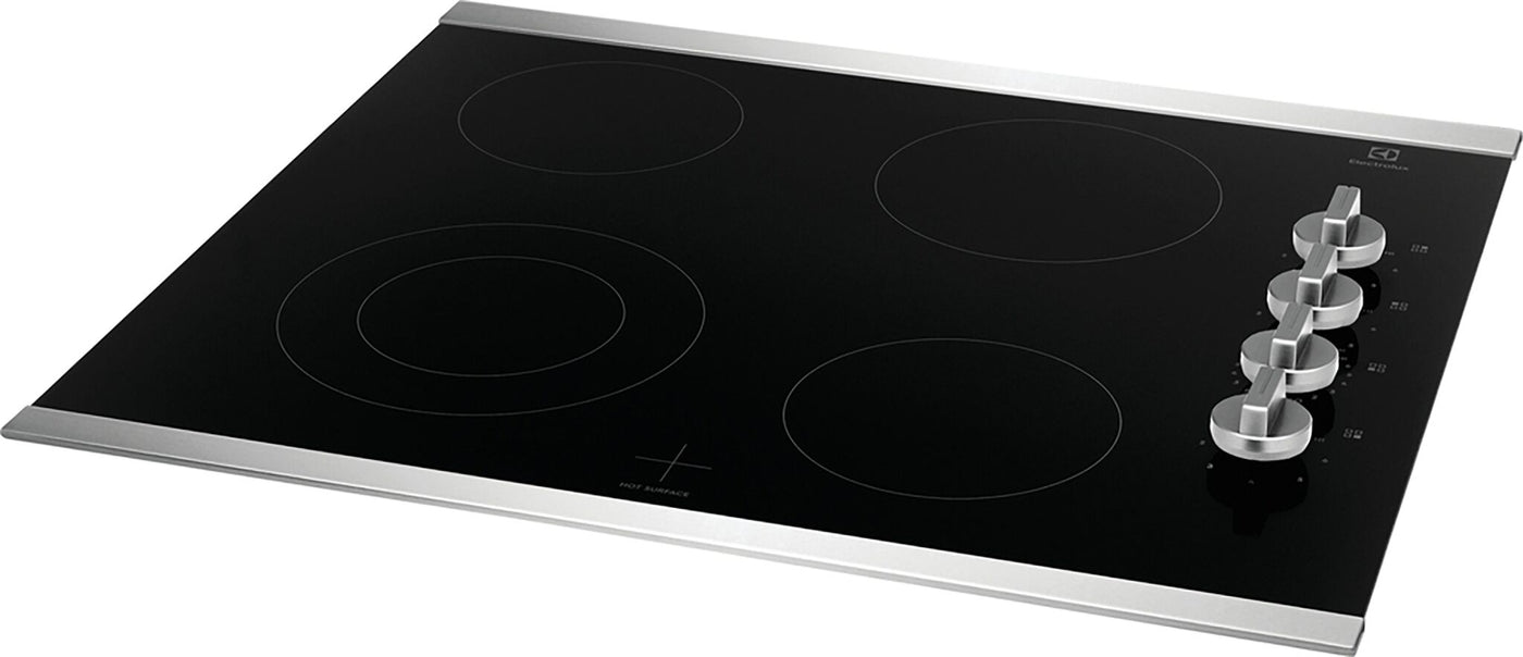 Electrolux Stainless Steel 24" Electric Cooktop - ECCE242CAS