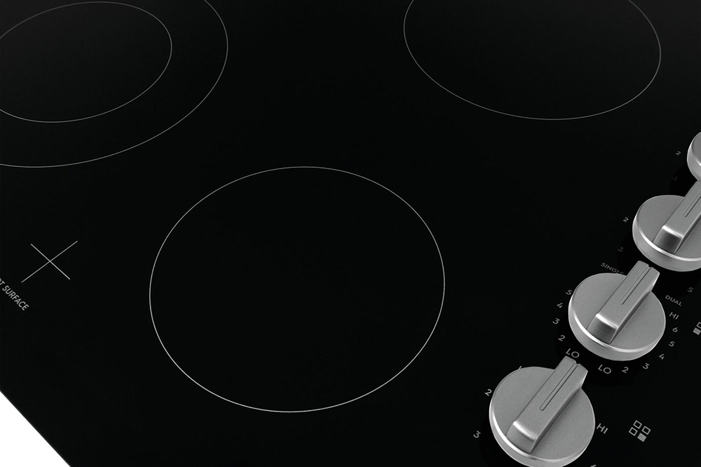 Electrolux Stainless Steel 24" Electric Cooktop - ECCE242CAS