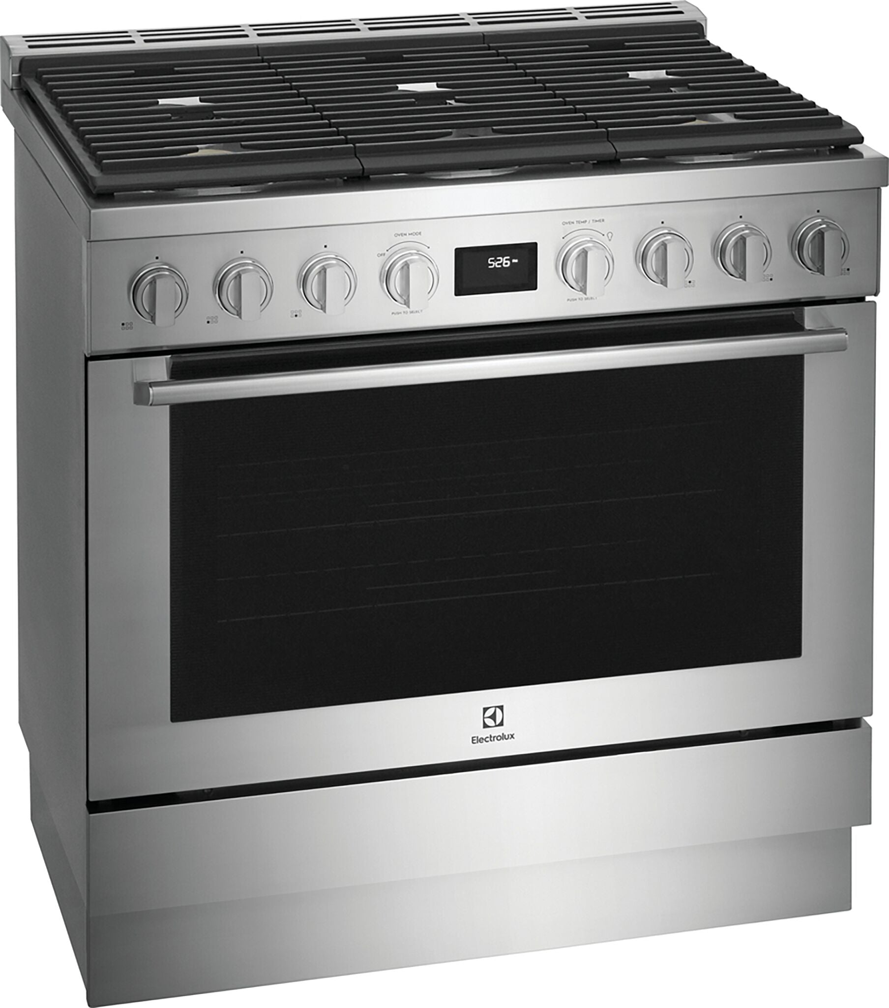 Electrolux Stainless Steel Freestanding Dual-Fuel Range (4.4 Cu. Ft.) - ECFD3668AS